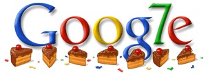 Logo：Google 7周年