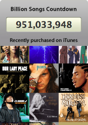 Image：Image：iTunes Music Store Billion Songs Countdown！