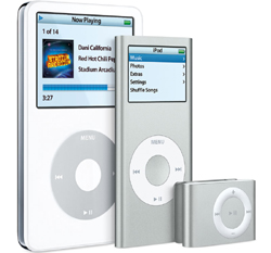 Photo：iPod ファミリー